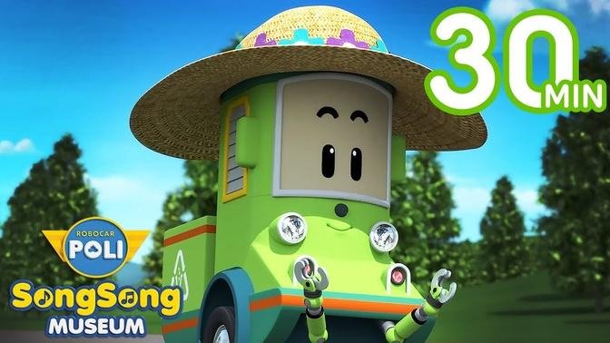 If You're Happy and You Know it &+ _ Picnic Songs for Kids _ SongSong _ Robocar POLI-Nursery Rhymes.