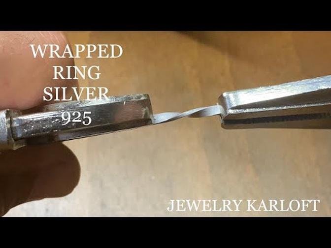MAKING WRAPPER RING #SILVER 925
