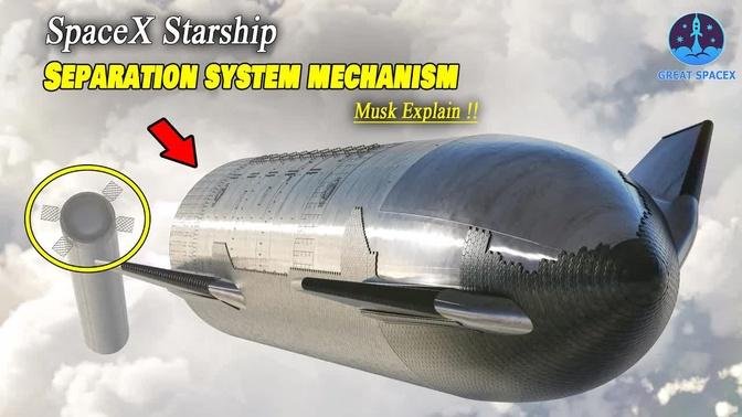NEW UPDATE!!! Elon Musk Explained The Starship Separation System Mechanism
