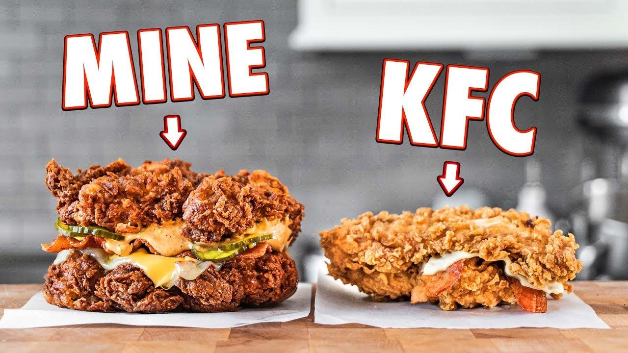Making The KFC Double Down At Home | But Better