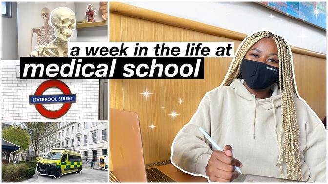 A WEEK IN THE LIFE OF A SECOND YEAR MEDICAL STUDENT - Medical School Vlog UK