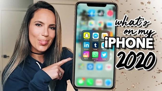 What's On My iPhone 2020 UPDATE!📱