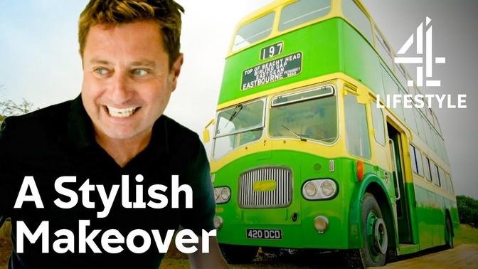 From Tired Double-Decker Bus To Family Zone | George Clarke's Amazing Spaces | Channel 4 Lifestyle