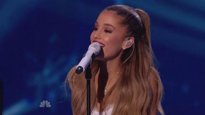 1080p] Ariana Grande - Last Christmas (Live at Michael Buble's Christmas Special).