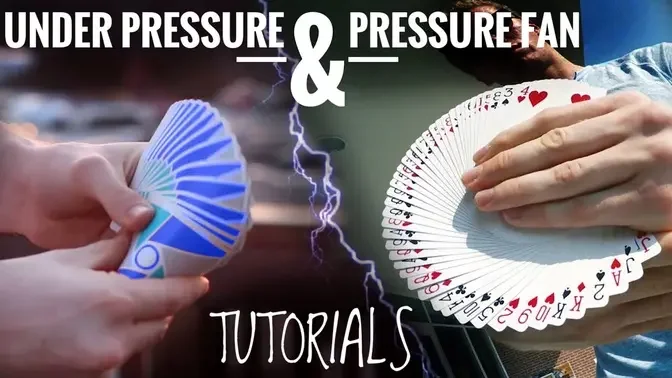 Under Pressure & Pressure Fan // CARDISTRY TUTORIALS