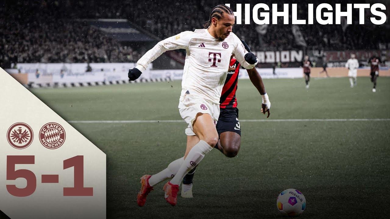 Frankfurt's efficiency brings first defeat of the season | Eintracht Frankfurt vs. FC Bayern 5-1