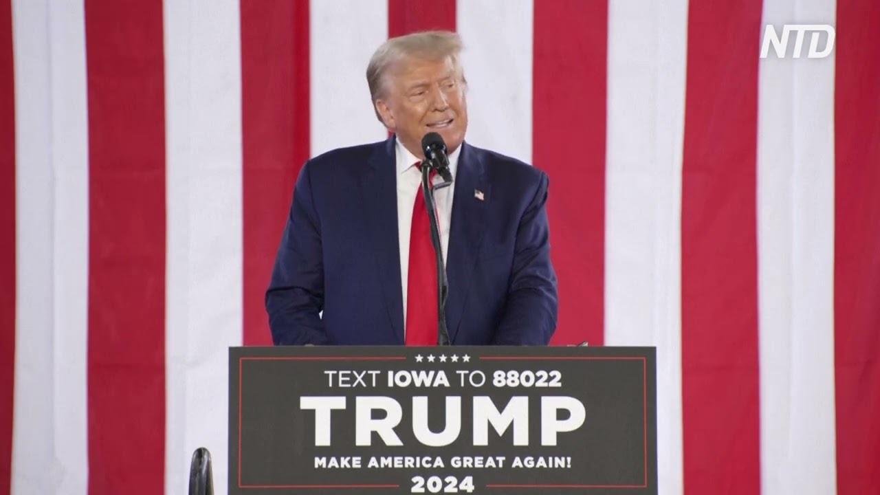 Trump Rallies in Iowa, Says Hamas Attacking Israel the Result of US Being ‘Weak and Ineffective’