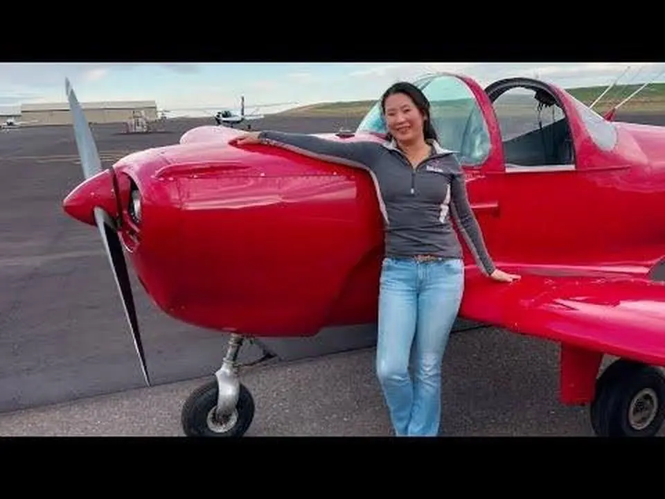 Sam flies the Ercoupe || Takeoff from Buhl, Idaho