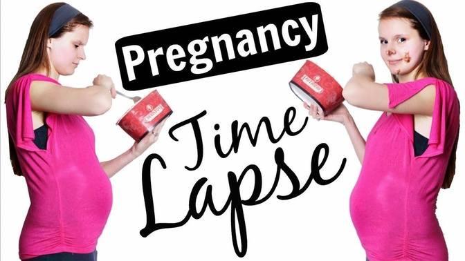 Daily Pregnancy Time Lapse - Pregnant Belly Growing Time Lapse 