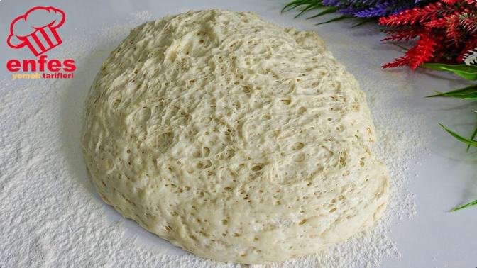 100 years of famous Turkish bread! Bread without kneading in 5 minutes!