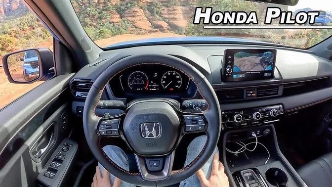 2023 Honda Pilot TrailSport - First Drive On & Off Road (POV Binaural Audio)