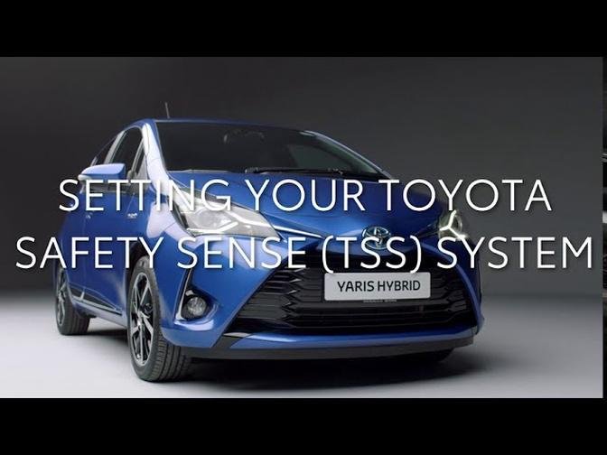 Toyota Yaris: How to set your Toyota Safety Sense System