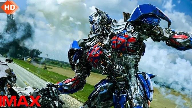 Transformers 4 : Age of Extinction - Optimus Prime vs Galvatron and ...