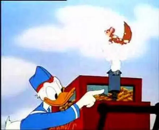 Donald Duck - The Flying Squirrel (1954)