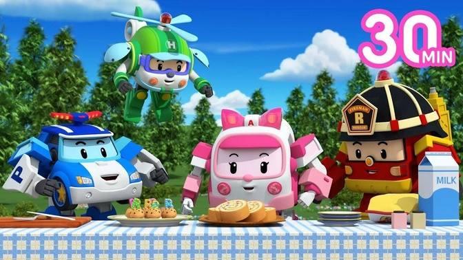 Happy Home Party Songs for Kids _ If You're Happy And You Know It &+ _ Robocar POLI - Nursery Rhymes