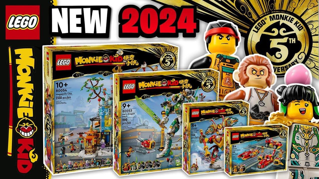 LEGO Monkie Kid 2024 Sets OFFICIALLY Revealed
