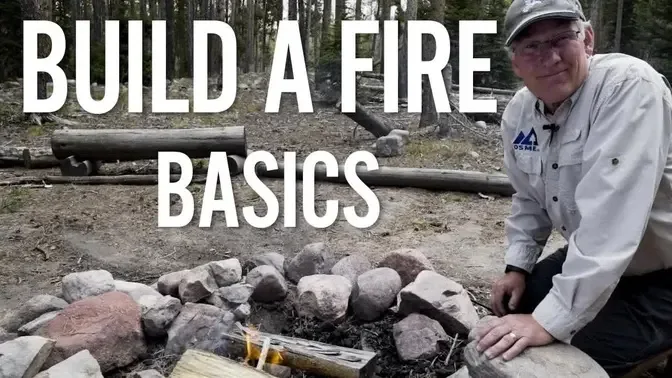 How To Build A Campfire | Easy Campfire Building Techniques | Basic ...