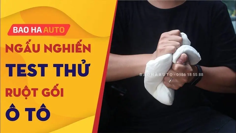 Gối tựa lưng ô tô cao cấp | Video test thử sản phẩm gối tựa lưng cao cấp