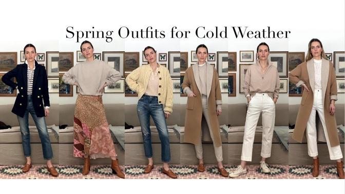 Spring Outfits For Cold Weather
