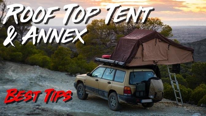 10 BEST ROOF TOP TENT TIPS & TRICKS ! (ANNEX INCLUDED).
