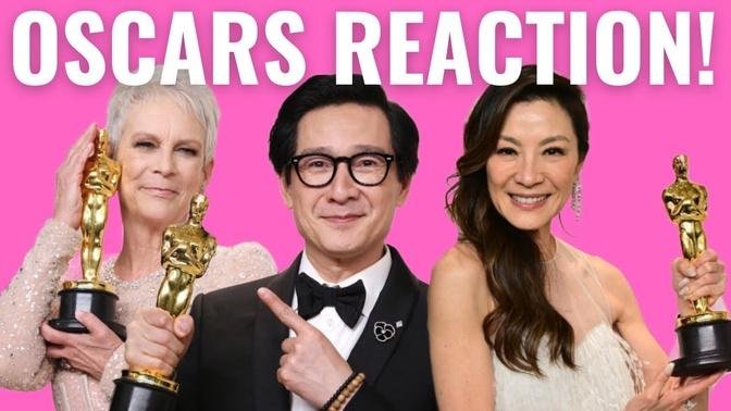 Oscars Reaction Video 2023!