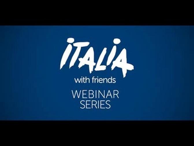 Italy with friends Webinar Series - Food Treasures from Emilia-Romagna - LIVE Cooking Class