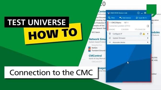 Test_Universe_Connection_to_the_CMC