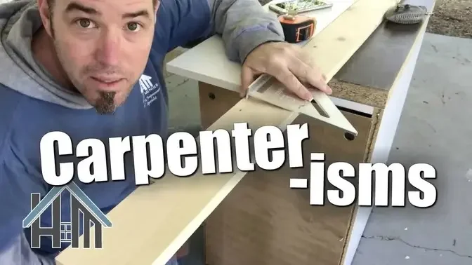 How to be a carpenter. Tips and tricks and stuff to know.