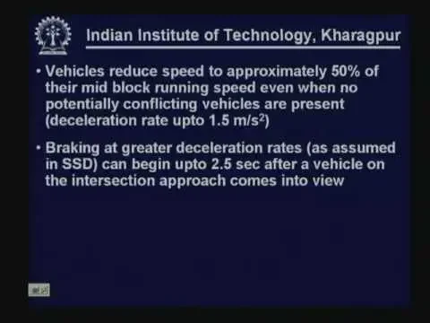 Lecture - 12 Intersection Sight Distance - I