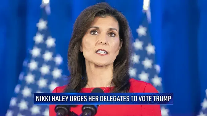 Nikki Haley Urges Her Delegates to Vote Trump