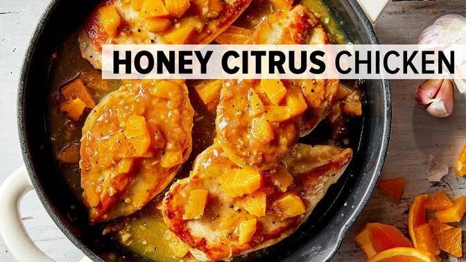 HONEY CITRUS CHICKEN BREASTS | from my healthy meal prep cookbook ...