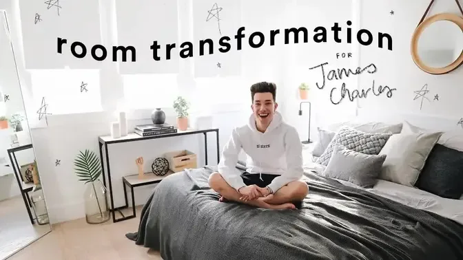 Extreme Bedroom Transformation for James Charles // Lone Fox