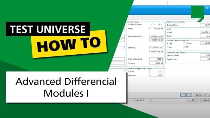 Test_Universe_Advanced_Differential_Modules_Part_I