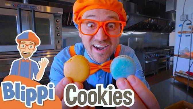 Baking Treats With Blippi at The Bakery _ Cooking Videos For Kids ...