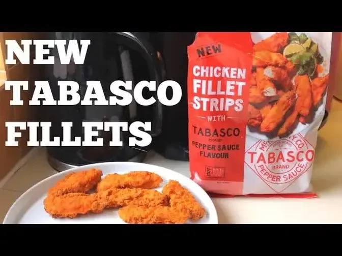 NEW TABASCO CHICKEN FILLET STRIPS FOOD REVIEW | ICELAND | SHOUTOUTS