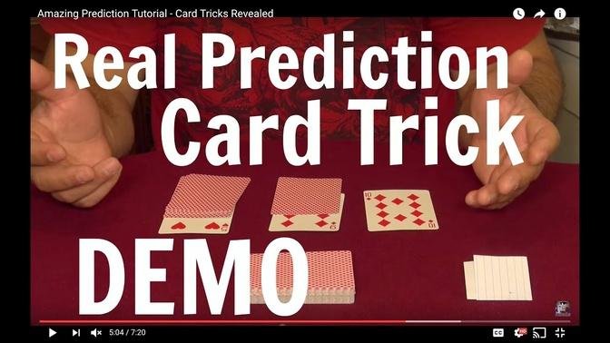 Real Prediction Card Trick - Card Tricks