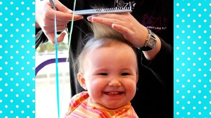 Cutest Babies Reaction in The First Time They Cutting Hair | Funny Kids