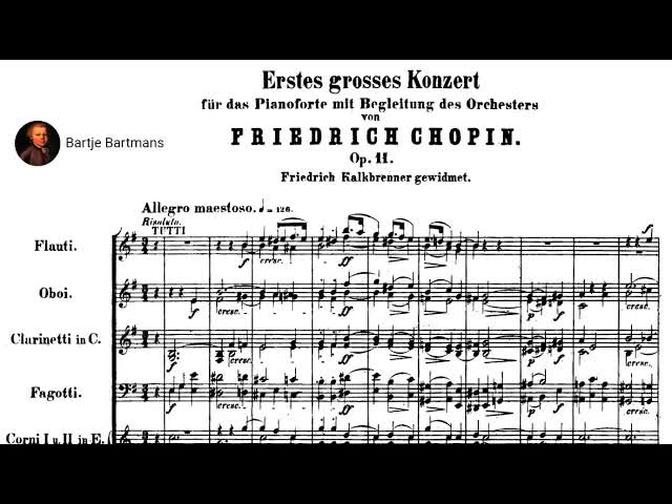 Frédéric Chopin - Piano Concerto No. 1, Op. 11 (1830) {Guiomar Novaes ...