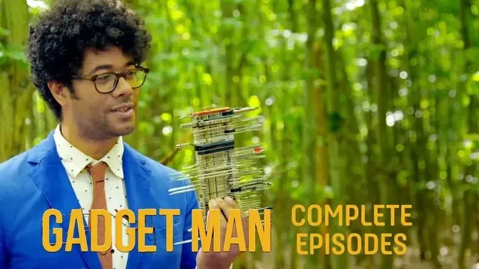 Richard Ayoade's Gadget Man - The FULL Episodes   Gadget Man S2 Episode 1