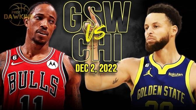 Golden State Warriors vs Chicago Bulls Full Game Highlights | December 2, 2022 | FreeDawkins