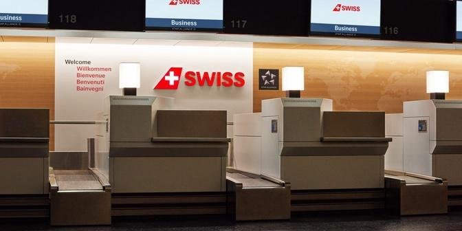 When can I check-in for Swiss Air?
