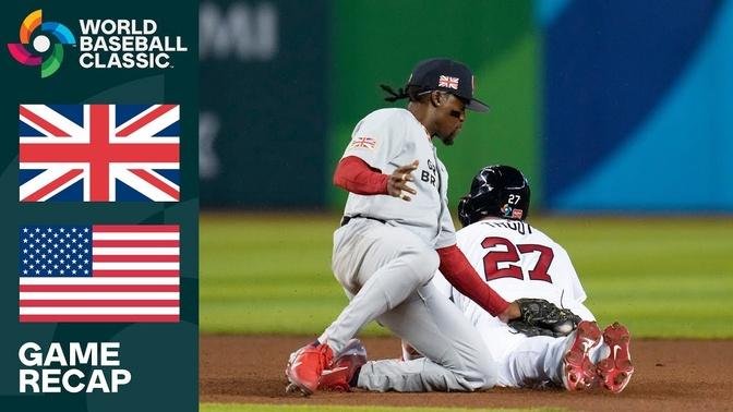 Great Britain vs. USA Highlights | 2023 World Baseball Classic