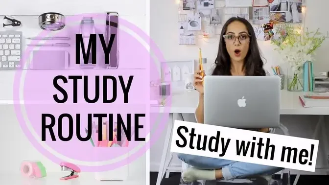 My Study Routine + Study Tips and Organization