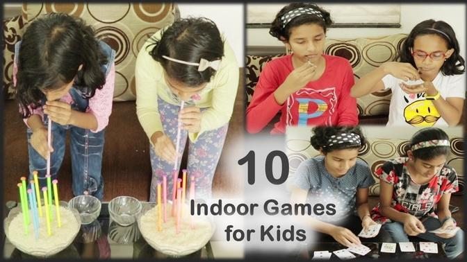 10 Indoor Games for kids - fun games for kids - 10 lockdown games for friends and Family (2020)