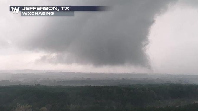 Incredible footage of a tornado in Texas earlier this evening from our field correspondent 