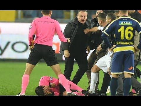 Turkish soccer club president arrested for referee punch
