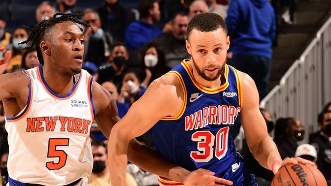 Golden State Warriors vs New York Knicks Full Game Highlights | 2021-22 NBA Season