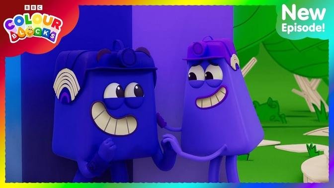 Making Rainbows with Indigo and Violet _ Kids learn colours! _ Series 1, Ep 15 _ @Colourblocks