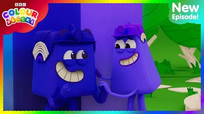 Making Rainbows with Indigo and Violet _ Kids learn colours! _ Series 1 ...