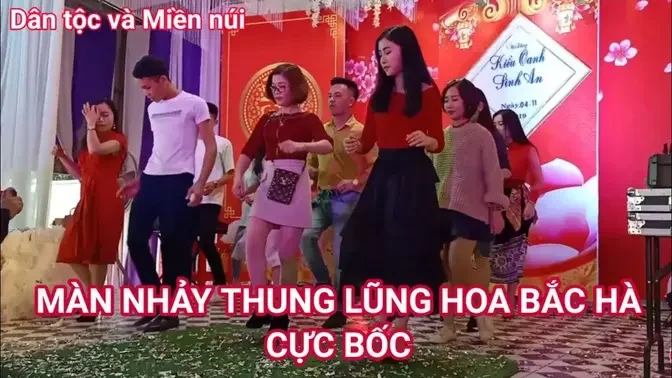 Nhảy vũ điệu | Nóng hết cả người khi xem điệu nhảy tại thung lũng hoa bắc hà @dantocvamiennuivn